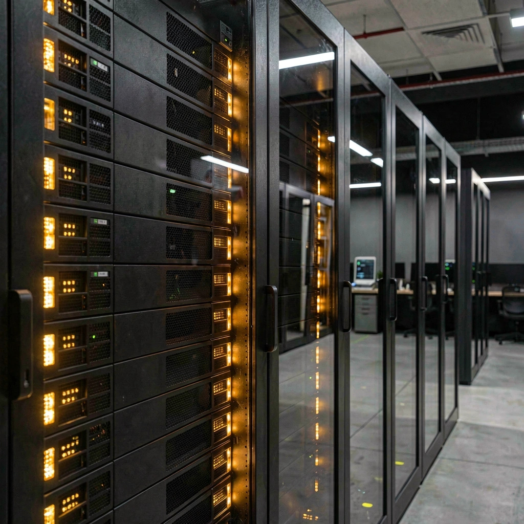 Server infrastructure representing reliability